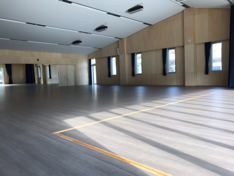 石川県-公民館-弾性長尺シート