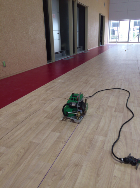 岐阜県-体育館-屋内用-弾性長尺シート